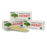 Аевит, капсулы 100 мг+55 мг (100000 МЕ) 30 шт ЛС
