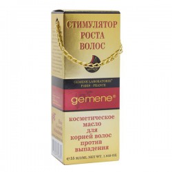 Масло для волос Gemene Стимулятор роста волос для корней против выпадения 55 мл