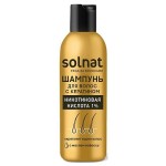 Шампунь для волос, Solnat (Солнат) 250 мл Никотиновая кислота 1% с кератином