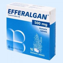 Эффералган табл. шип. 500 мг 16 шт.