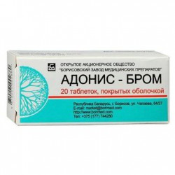 Адонис-бром табл. п/о 20 шт.