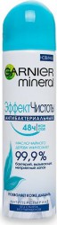 Дезодорант-антиперспирант, Garnier (Гарньер) 150 мл Минерал Эффект чистоты антибактериальный спрей