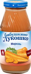 Нектар, Бабушкино лукошко 200 мл морковь с мякотью с 4 мес стекло