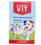 Мультивитаминный комплекc, GummyVit (ГаммиВит) паст. жев. №30 для детей от 3 лет клубника