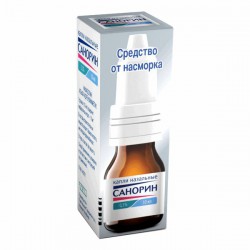 Санорин капли наз. 0.1% 10 мл 1 шт.