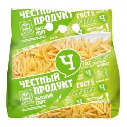 Макаронные изделия, Честный продукт 2 кг Перья группа B в/с