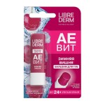 Бальзам для губ, Librederm (Либридерм) 4 г Аевит зимняя вишня